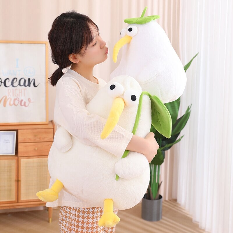 Maliben | Kawaii White Kiwi Bird Plushie