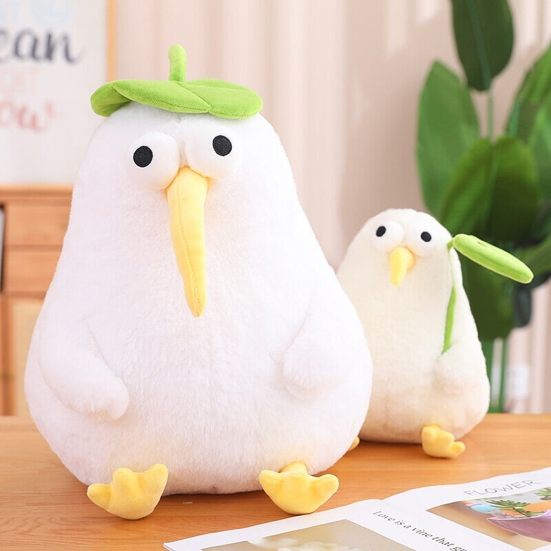 Maliben | Kawaii White Kiwi Bird Plushie
