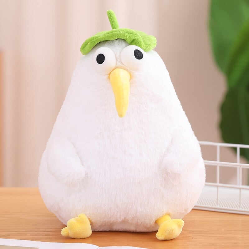 Maliben | Kawaii White Kiwi Bird Plushie