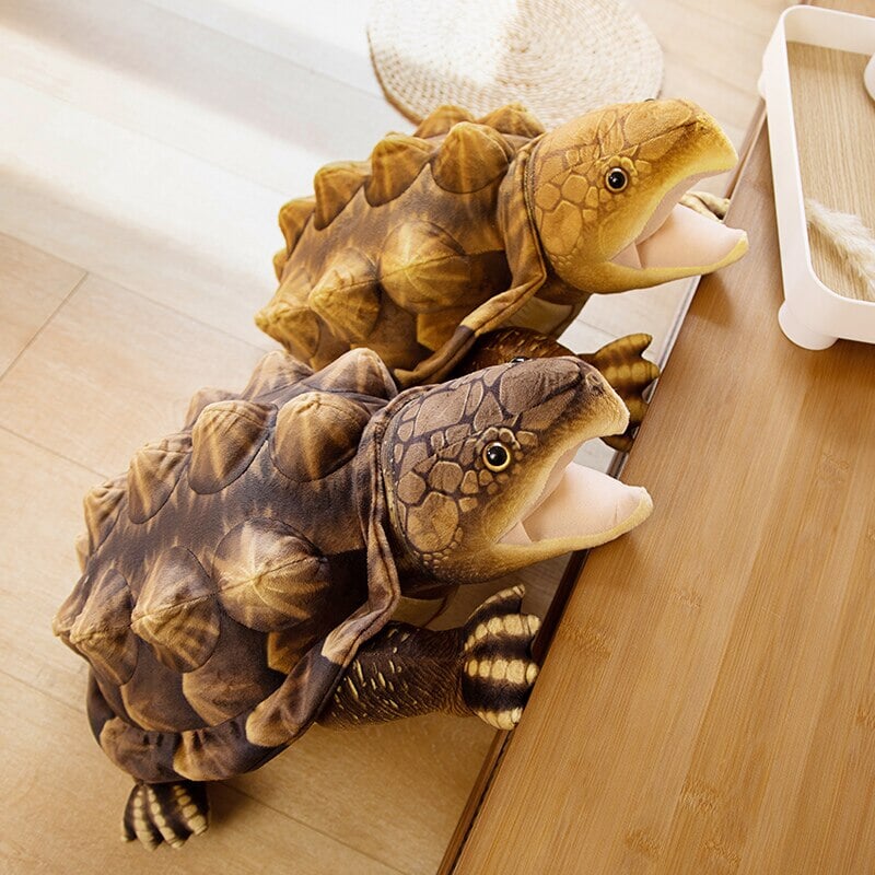 Maliben | Large Lifelike Snapping Turtle Plushie