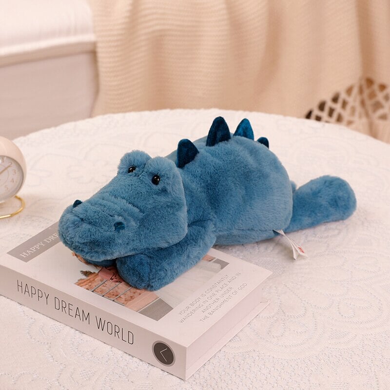Maliben | Laying Sloth And Fox Raccoon Crocodile Plushie Friends