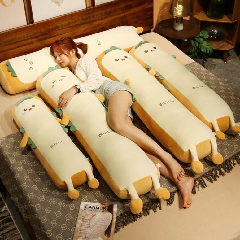 Maliben | Long Burrito Wrap Bread Plushie