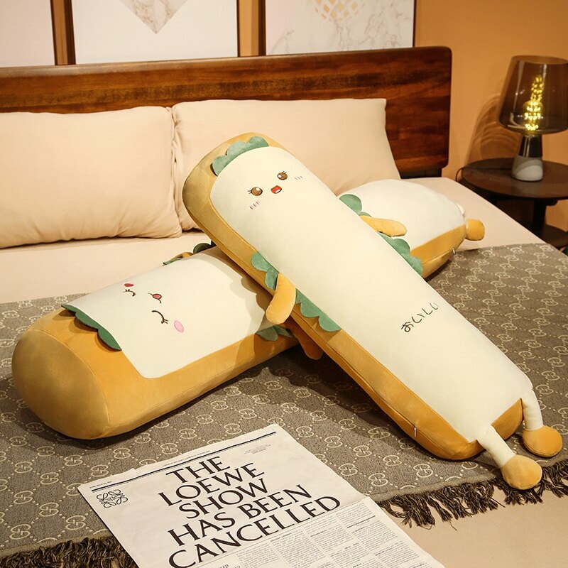 Maliben | Long Burrito Wrap Bread Plushie