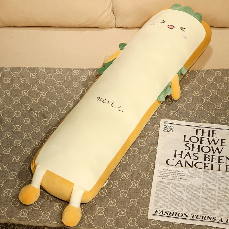 Maliben | Long Burrito Wrap Bread Plushie