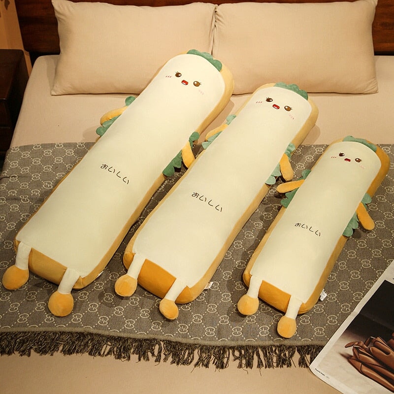 Maliben | Long Burrito Wrap Bread Plushie