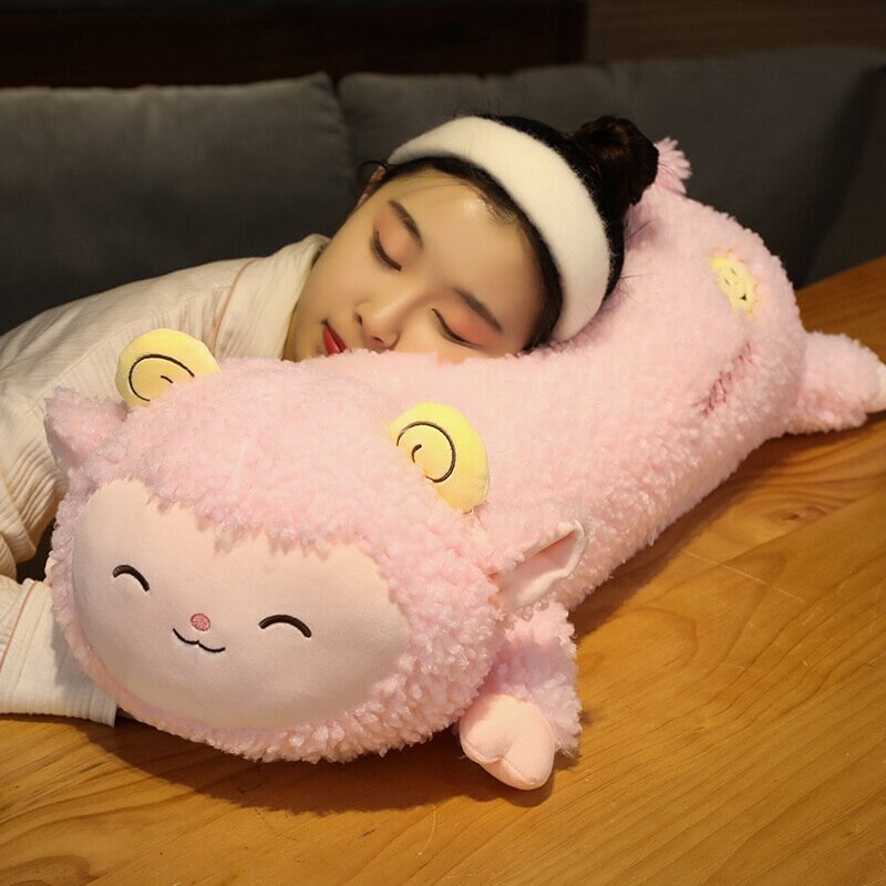 Maliben | Long Fluffy 'Happy' Alpaca Llama Plush