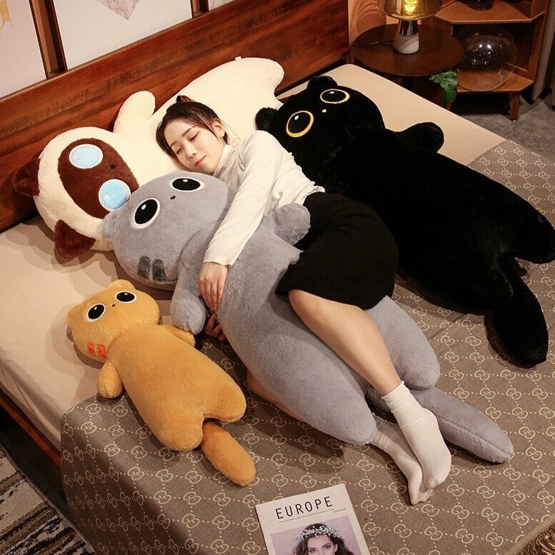 Maliben | Long Fluffy Huge Cat Family Plushies