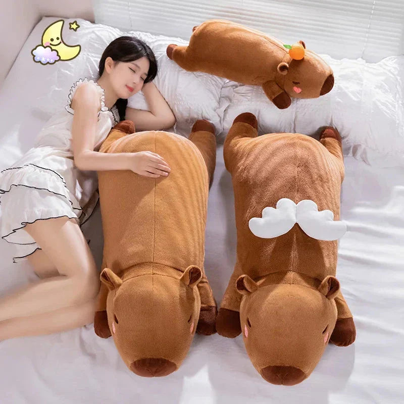 Maliben | Long Kawaii Angel Capybara Plushies