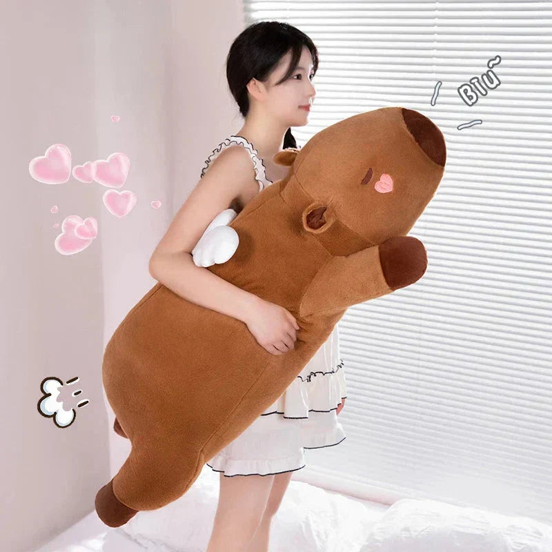 Maliben | Long Kawaii Angel Capybara Plushies