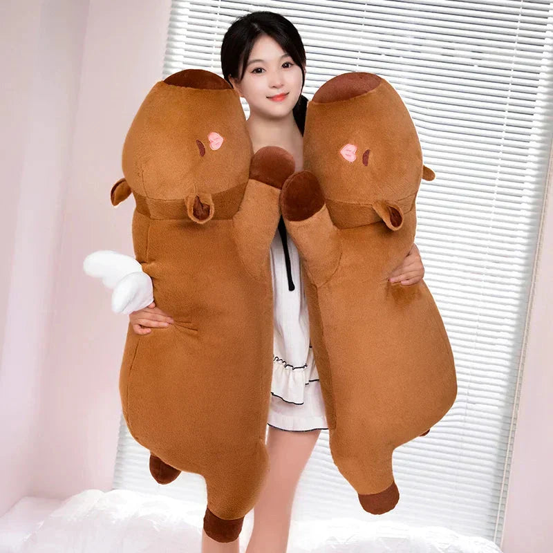 Maliben | Long Kawaii Angel Capybara Plushies