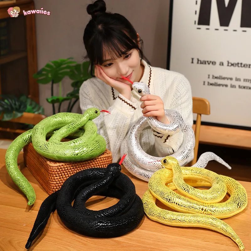Maliben | Long Shiny Snake Plushies