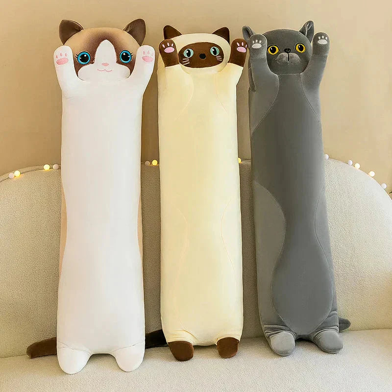 Maliben | Long Snuggly Cat Siamese British Shorthair Snowshoe Plushies Collection