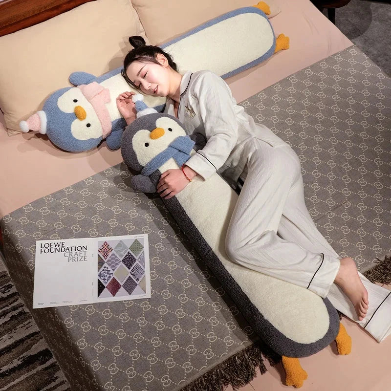 Maliben | Long Snuggly Fluffy Penguin Plushies