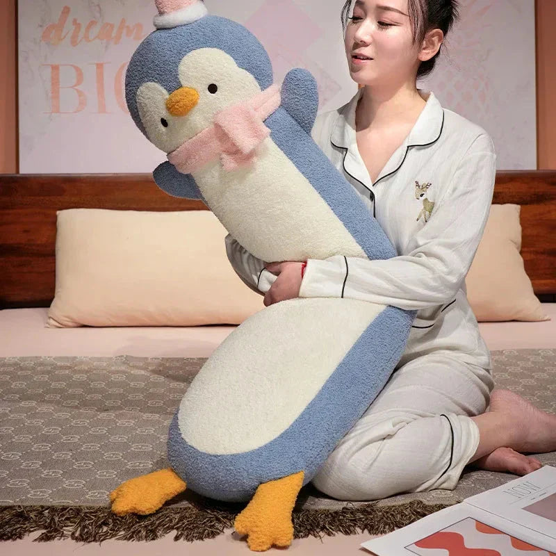 Maliben | Long Snuggly Fluffy Penguin Plushies