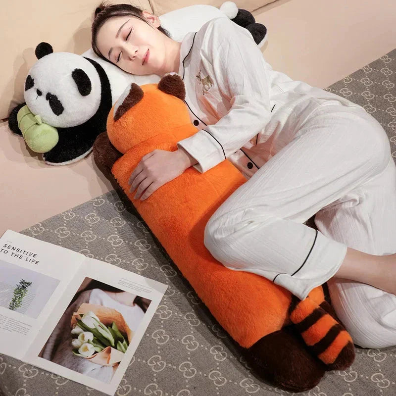 Maliben | Long Snuggly Fluffy Red Panda Plushies