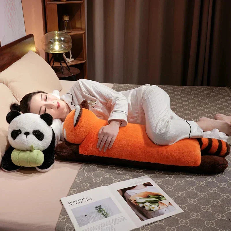 Maliben | Long Snuggly Fluffy Red Panda Plushies