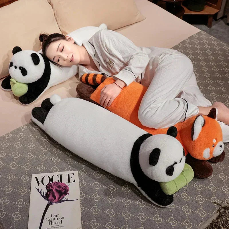 Maliben | Long Snuggly Fluffy Red Panda Plushies