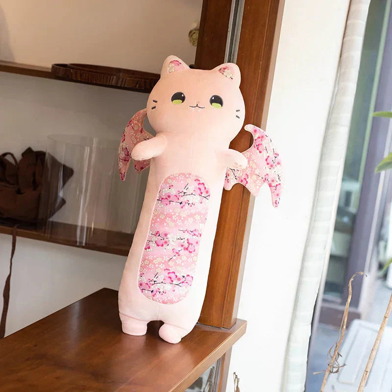 Maliben | Long Snuggly Luna & Solis Sakura Cat Plushies