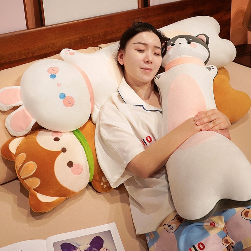 Maliben | Long Snuggly Monkey Dog Deer Bunny Cat Buddy Plushies