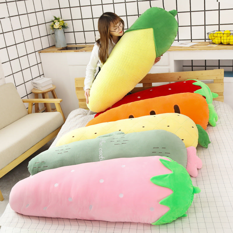 Maliben | Long Snuggly Vegetables Fruits Plushie Collection