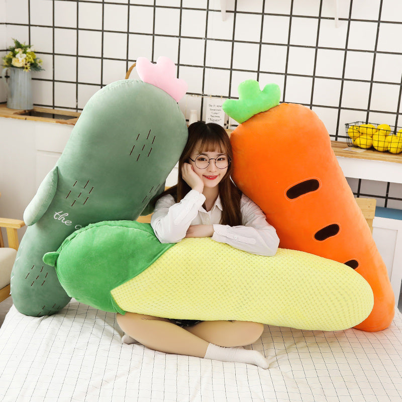 Maliben | Long Snuggly Vegetables Fruits Plushie Collection
