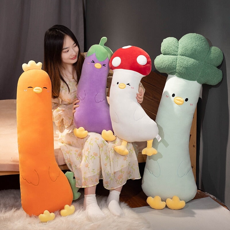 Maliben | Long Vegetable Duck Family Plush Collection