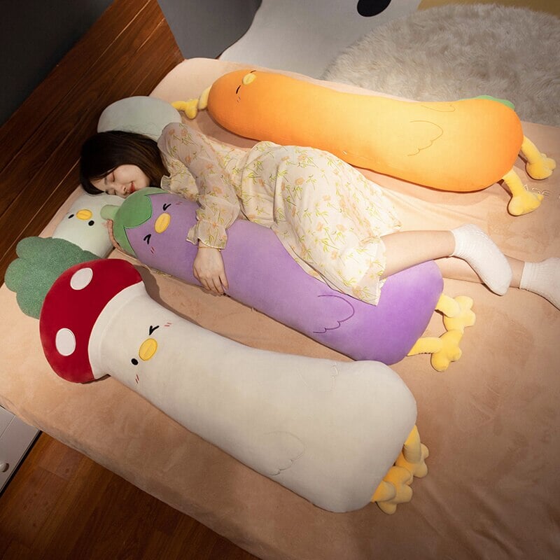 Maliben | Long Vegetable Duck Family Plush Collection