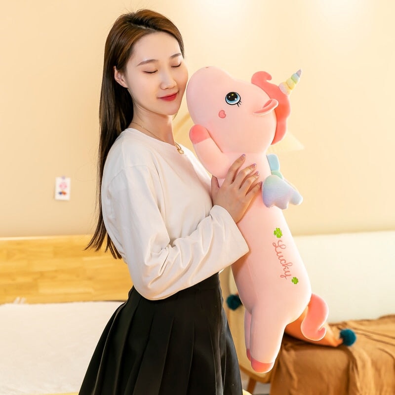 Maliben | Lucky The Long Pink Unicorn Plushie