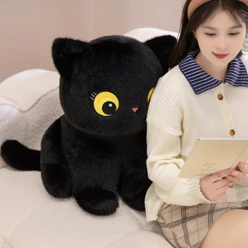 Maliben | Luna & Misty The Fluffy Sitting Cat Plushies