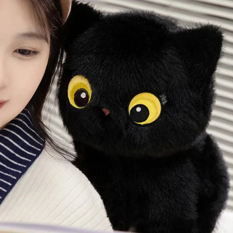 Maliben | Luna & Misty The Fluffy Sitting Cat Plushies