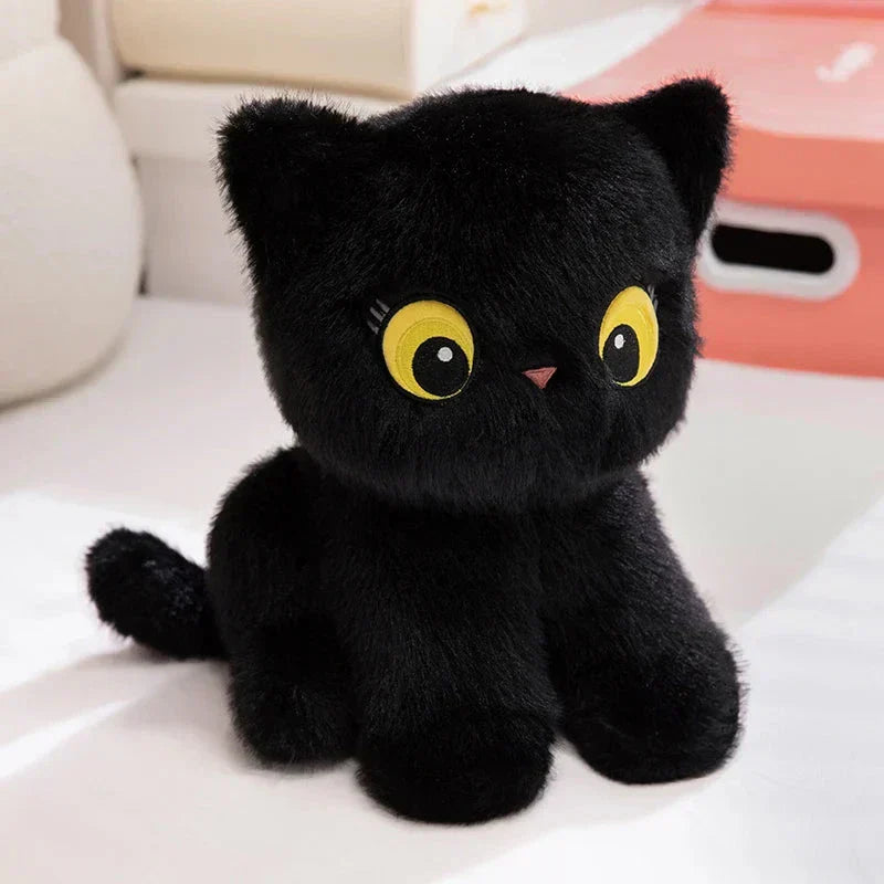 Maliben | Luna & Misty The Fluffy Sitting Cat Plushies