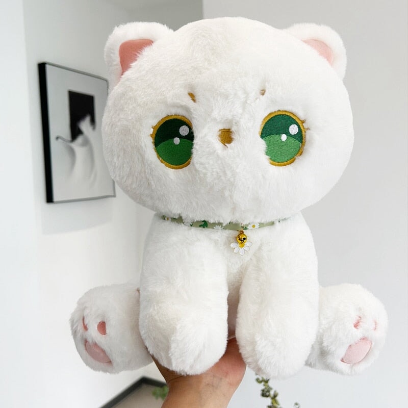Maliben | Luna The Fluffy White Cat Plush