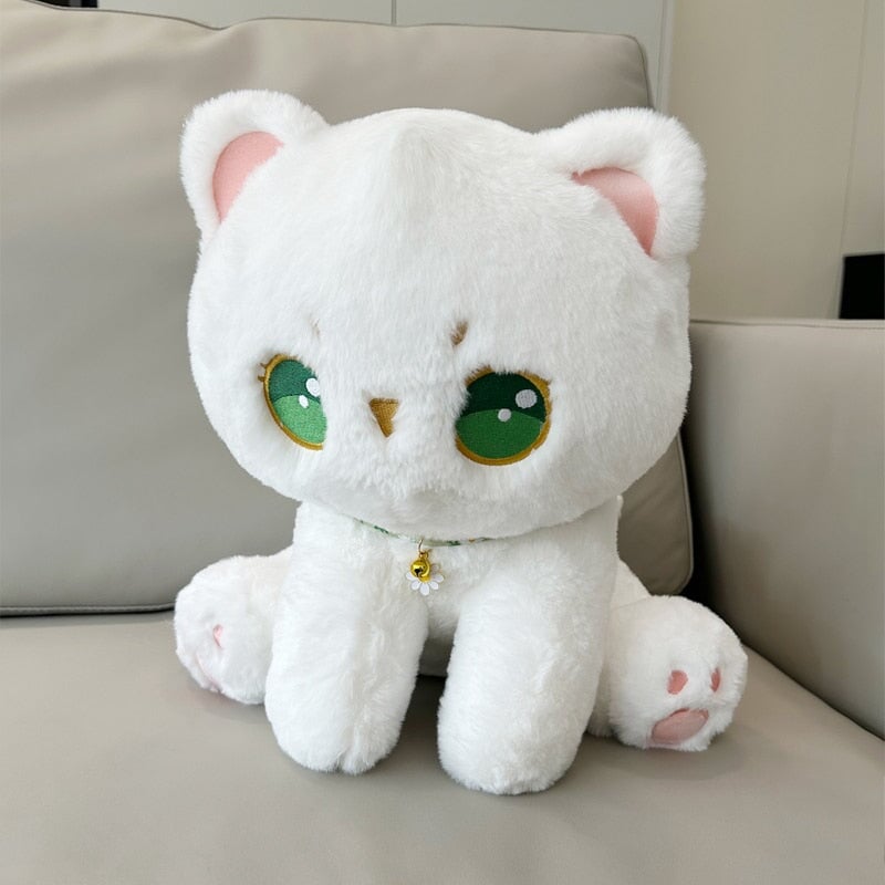 Maliben | Luna The Fluffy White Cat Plush