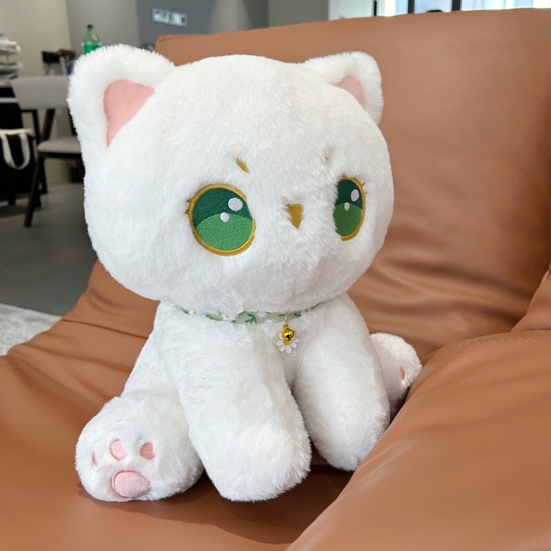 Maliben | Luna The Fluffy White Cat Plush