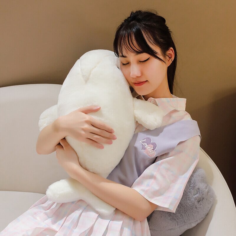 Maliben | Milo The Fluffy White Manatee Plush