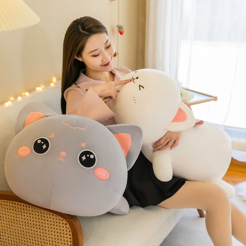 Maliben | Momo & Nala The Kawaii Laying Cat Plushies