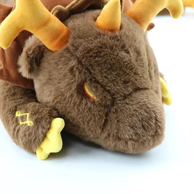 Maliben | Morax Brown Dragon Genshin Impact Plushie