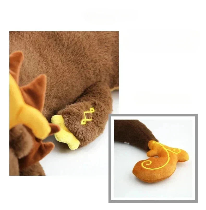 Maliben | Morax Brown Dragon Genshin Impact Plushie