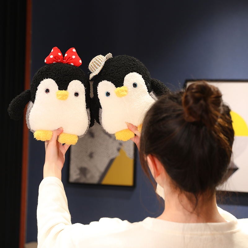 Maliben | Mumble And Frosty The Fluffy Penguin Plushie
