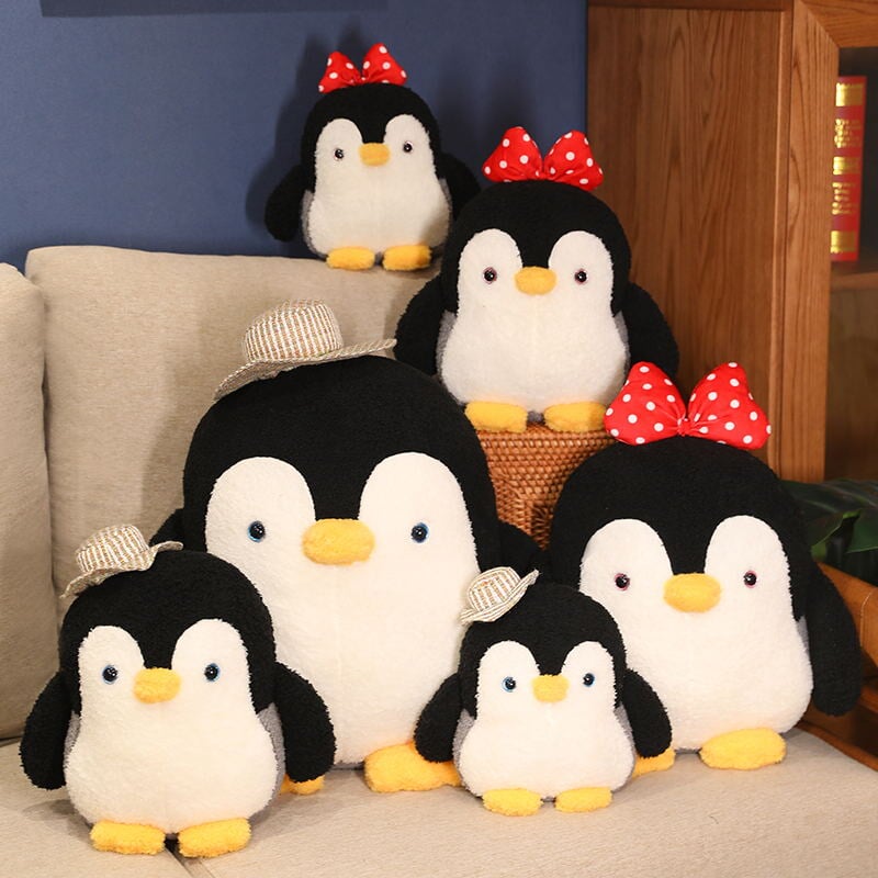 Maliben | Mumble And Frosty The Fluffy Penguin Plushie
