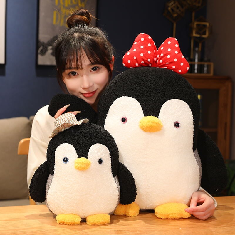 Maliben | Mumble And Frosty The Fluffy Penguin Plushie