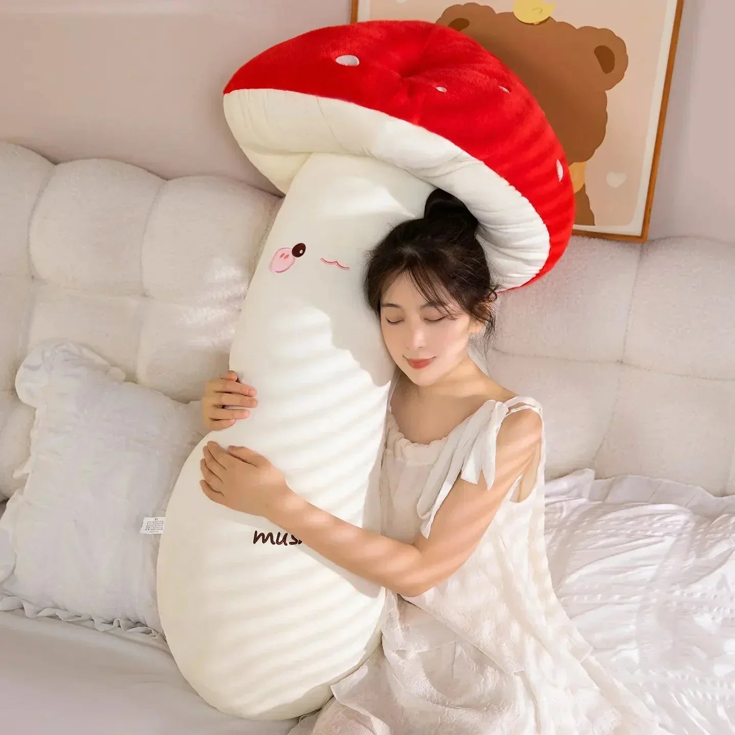 Maliben | Mushie The Long Snuggly Kawaii Mushroom Plushies