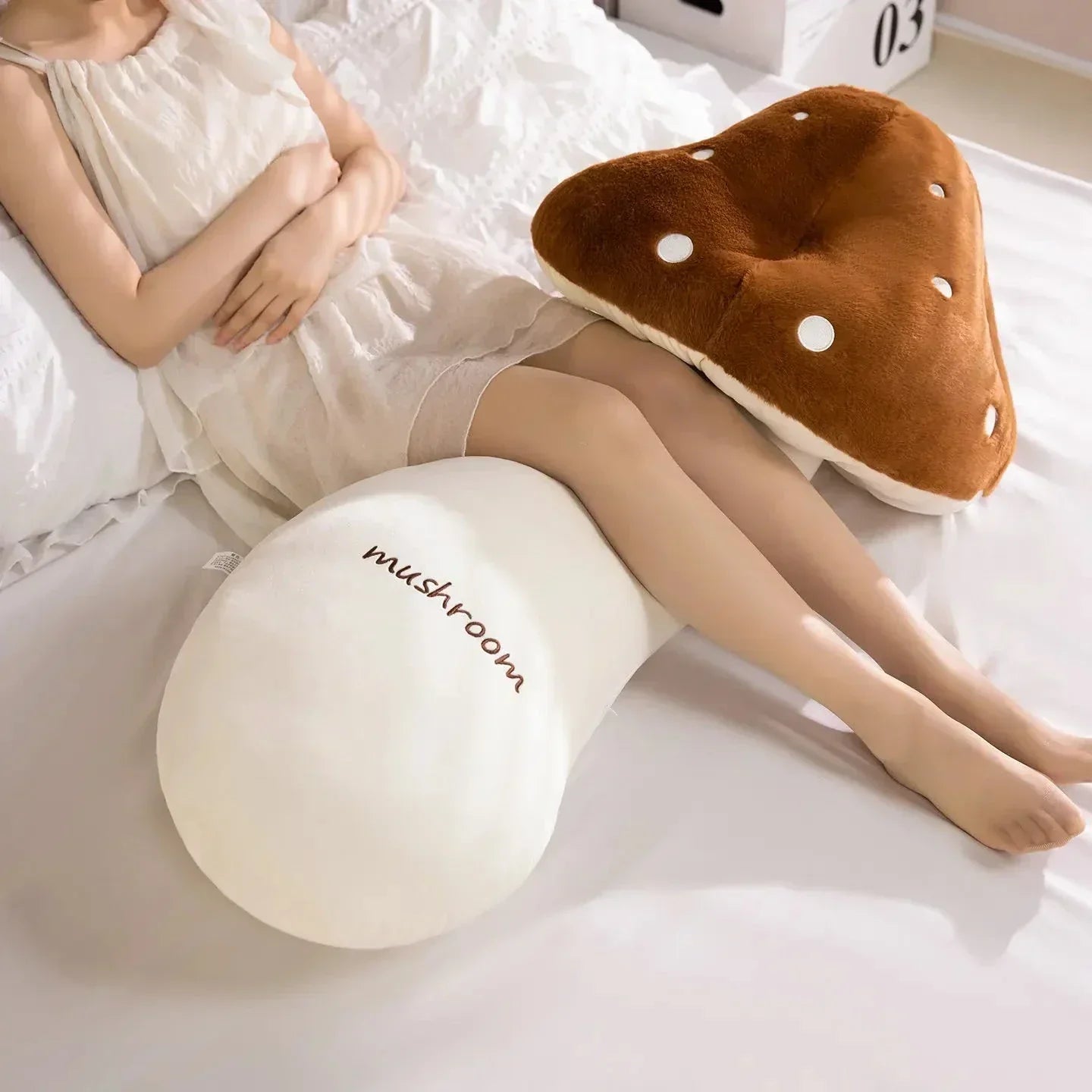 Maliben | Mushie The Long Snuggly Kawaii Mushroom Plushies