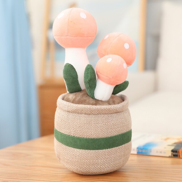 Maliben | Mushroom Pot Plant Plushie