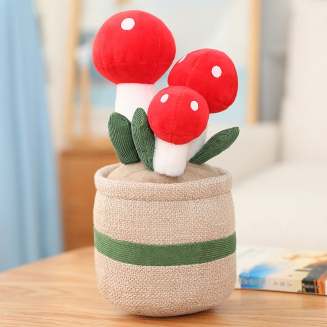 Maliben | Mushroom Pot Plant Plushie