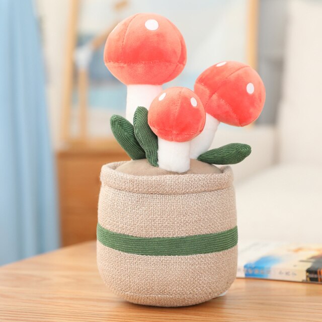 Maliben | Mushroom Pot Plant Plushie