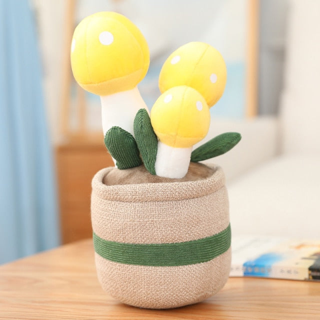 Maliben | Mushroom Pot Plant Plushie