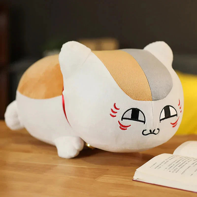 Maliben | Natsume Yuujinchou Nyanko Cat White Black Plushie
