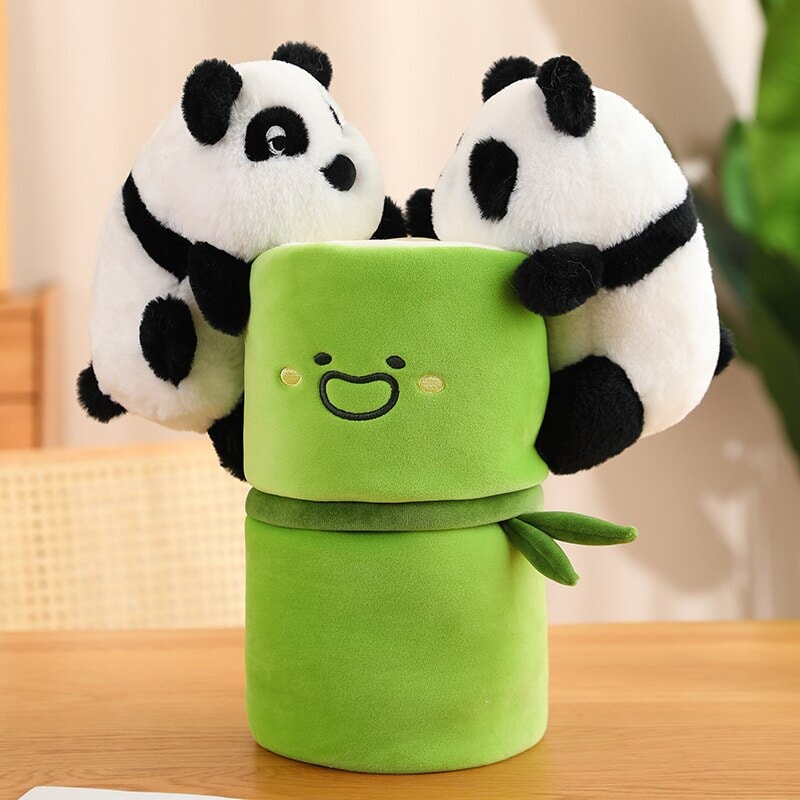 Maliben | Panda & Bamboo Buddy Plushies