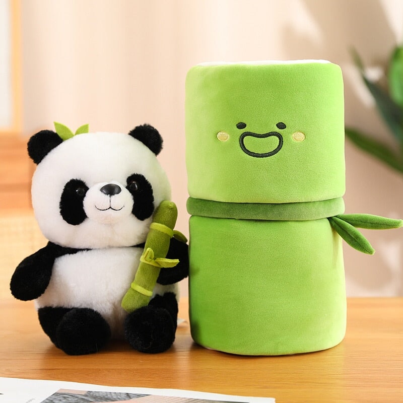 Maliben | Panda & Bamboo Buddy Plushies